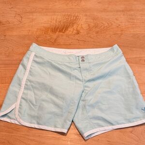 Carve Designs Light Blue Athletic Shorts